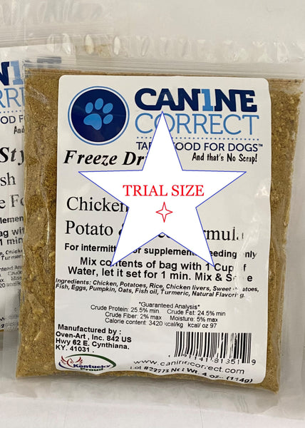 Canine Correct Trial Size