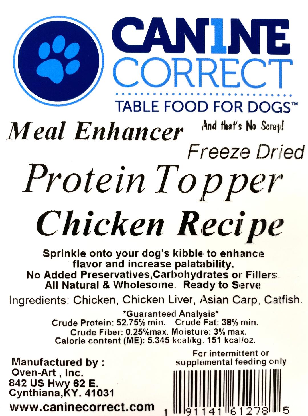 Canine Correct Protein Topper